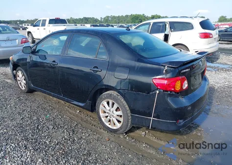2009 Toyota Corolla S from USA, damaged, VIN 2T1BU40E49C147750